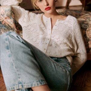 NWT Sezane Capucine Cardigan